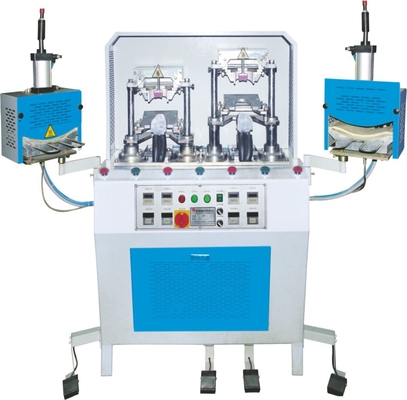 ISO9001 Shoe Making Machine , Toe Moulding Machine With 2 Coolers And 2 Heater