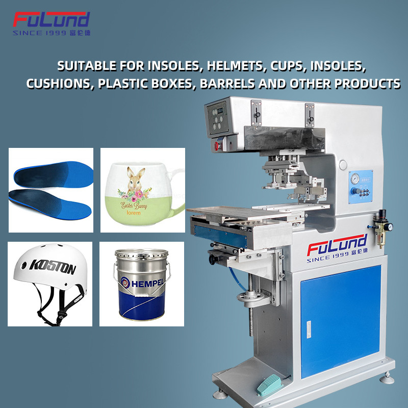 Nike Adidas shoe making equipment Manual Mini Printing Machine Semi-automatic Bottle Pad Printer With Cheapest Price