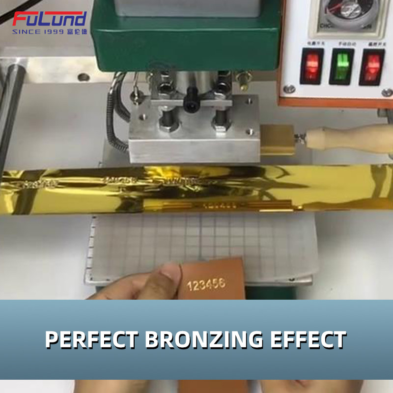 Digital Hot Foil Stamping Machine Semi Automatic Multifunctional Multicolor