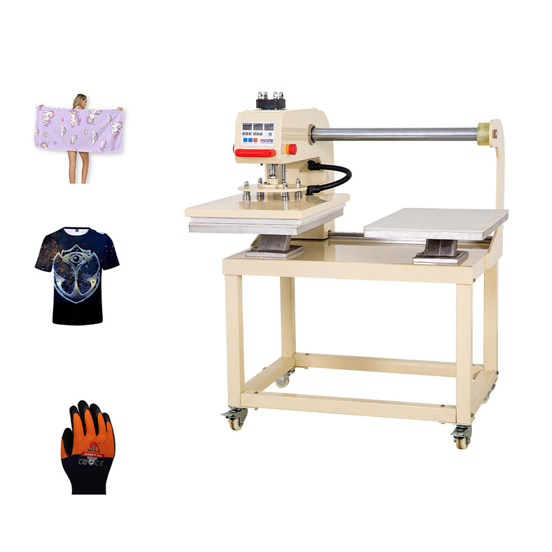 multifunctional Double Station Heat Press Machine automatic Upper Sliding Type